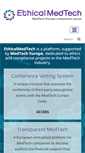 Mobile Screenshot of ethicalmedtech.eu