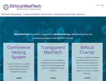 Tablet Screenshot of ethicalmedtech.eu